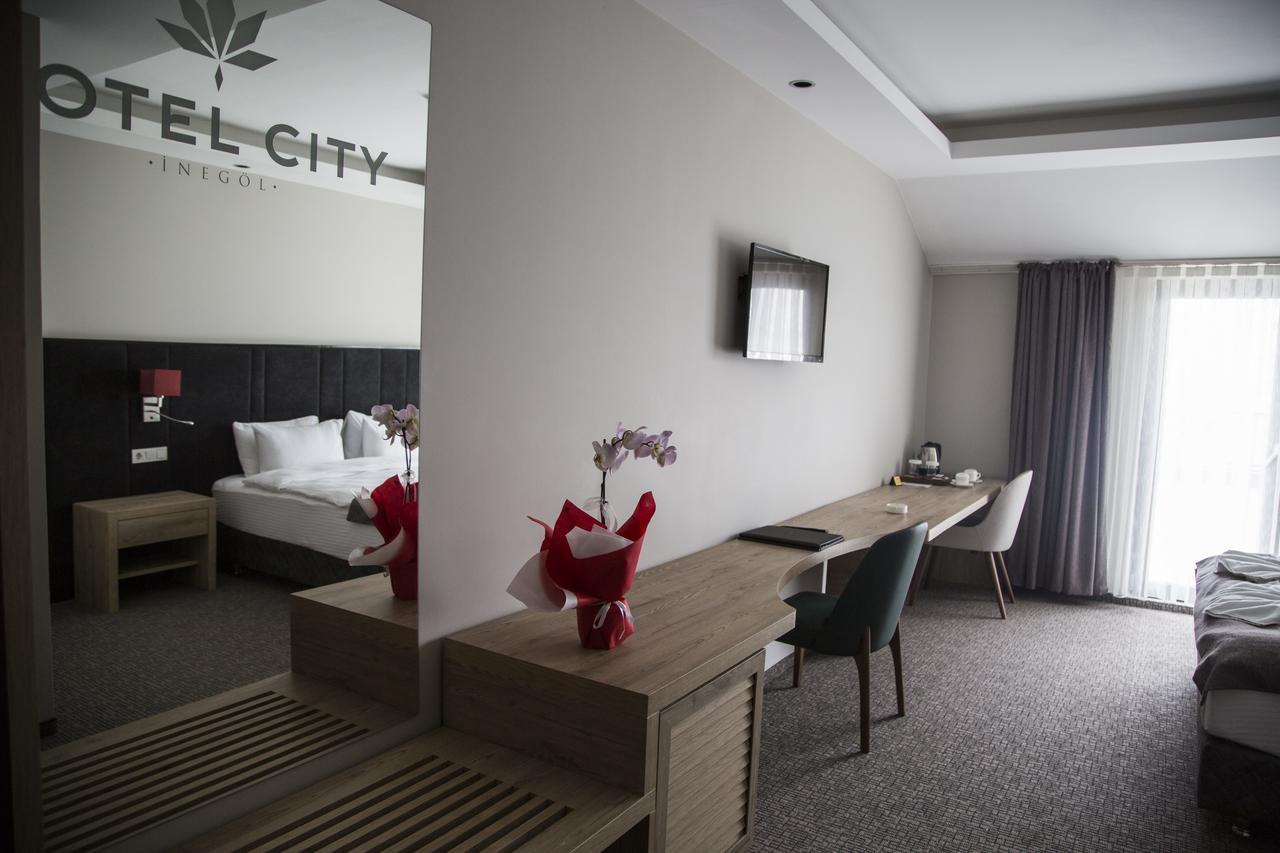 Hotel City Inegoel Bagian luar foto